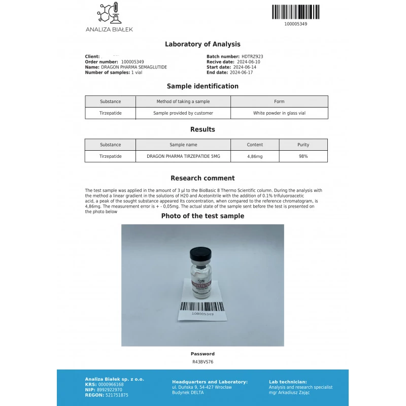 Tirze-Pep 5 mg Tirze-Pep 5 mg