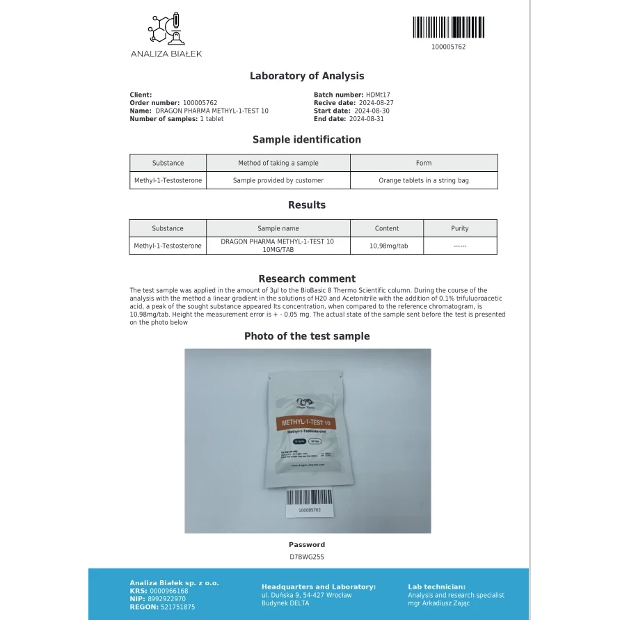 Methyl-1-Test 10 Methyl-1-Test 10