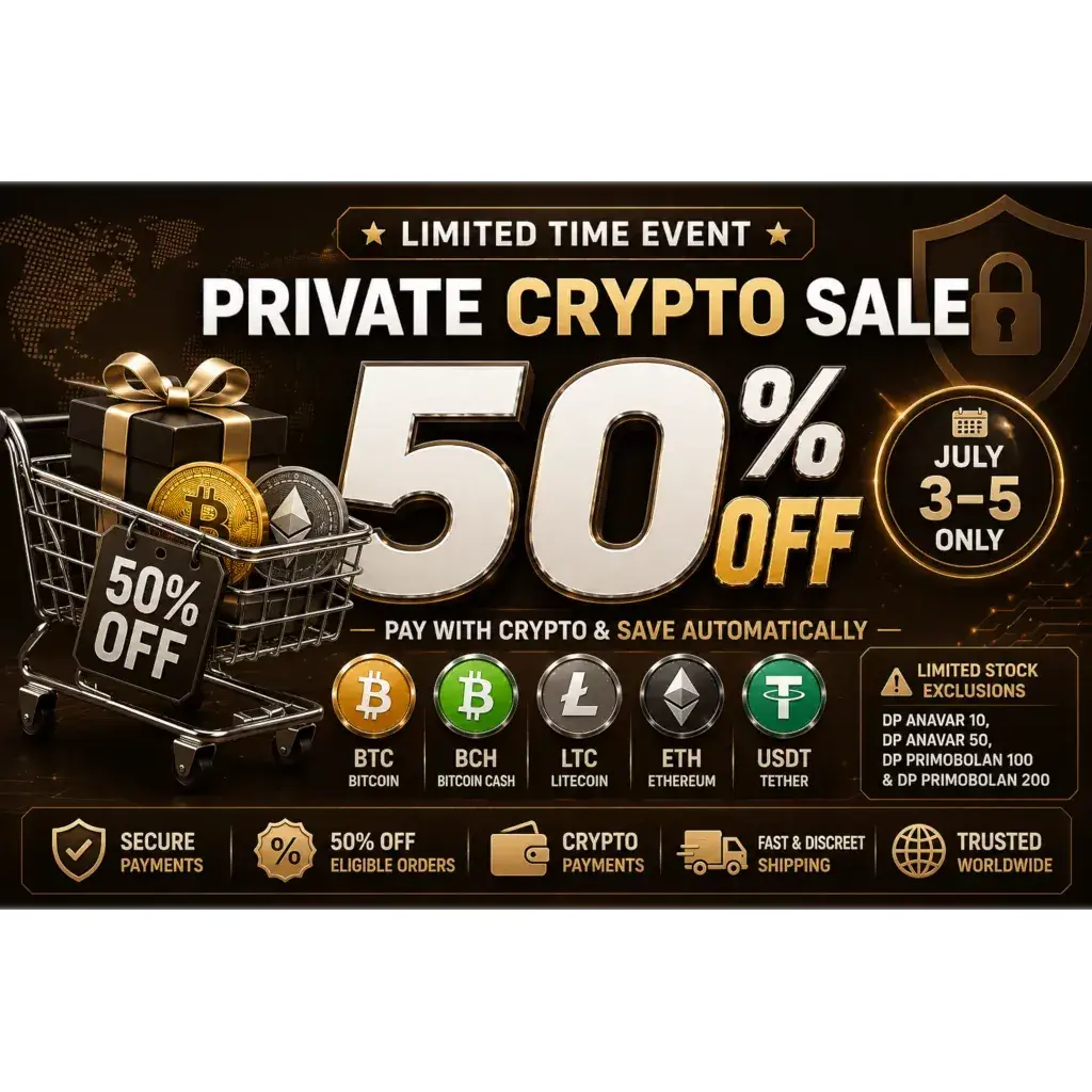 Crypto Sale – 50% OFF