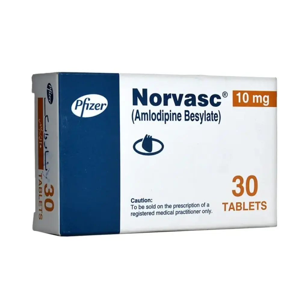 Buy Norvasc Amlodipine Besilate Pfizer Calcium Channel
