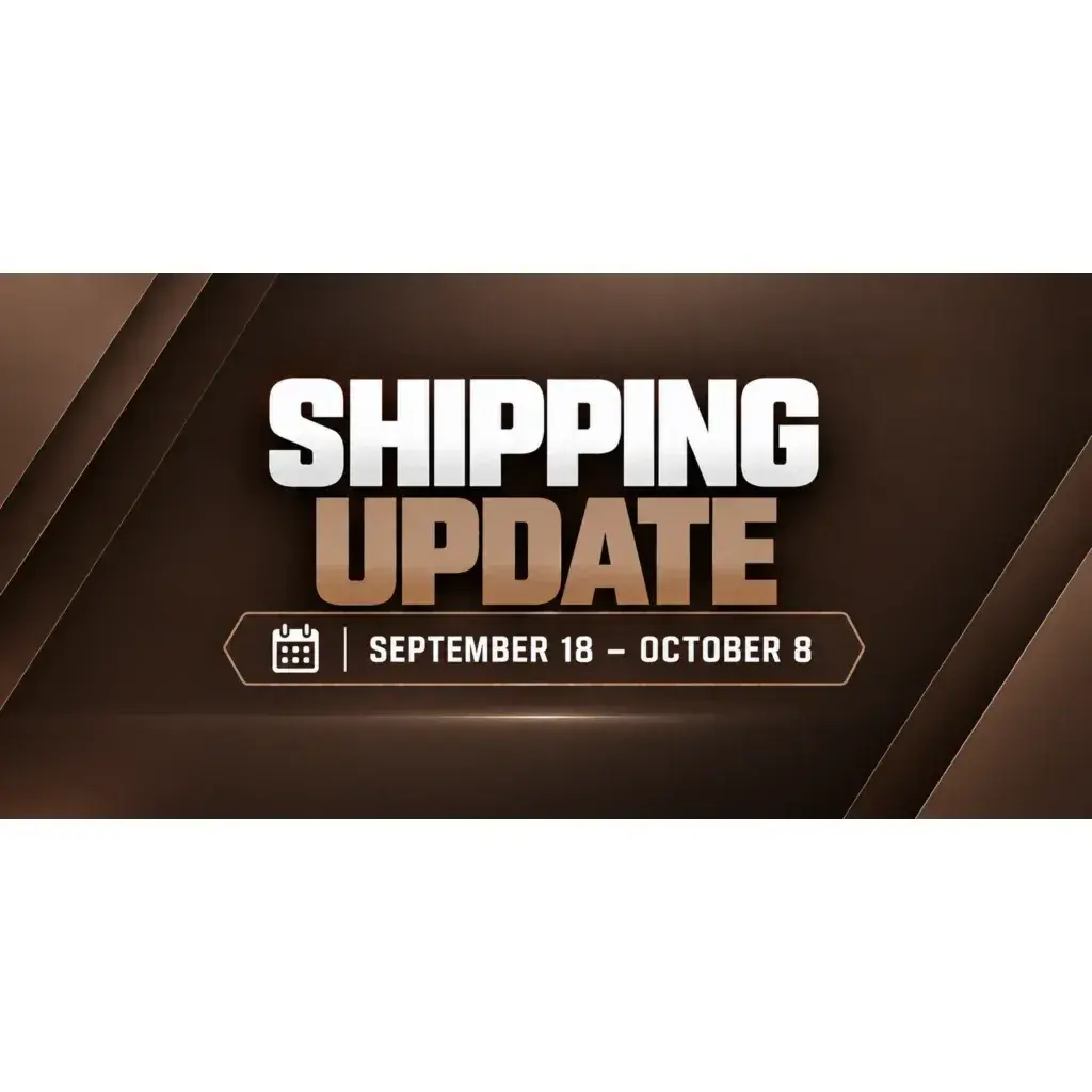 Shipping Update: September 18 – October 8